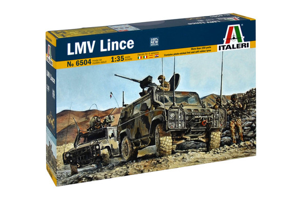 Italeri 6504 - LMV LINCE Italy  - 1:35 Scale Kit