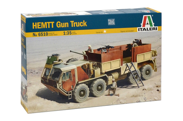 Italeri 6510 - M985 HEMTT Gun Truck United States  - 1:35 Scale Kit