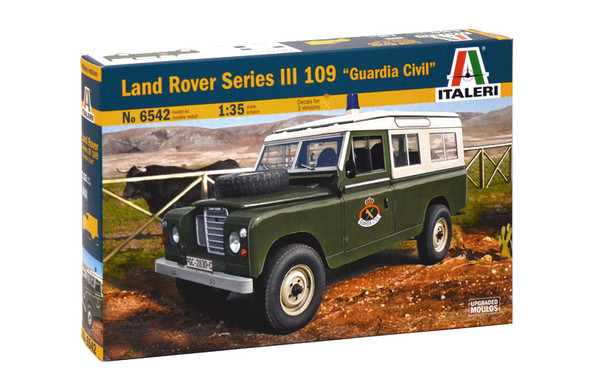 Italeri 6542 - Land Rover Series III 109 "Guardia Civil" Great Britain  - 1:35 Scale Kit