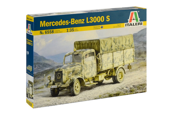 Italeri 6558 - Mercedes-Benz L3000 Germany  - 1:35 Scale Kit