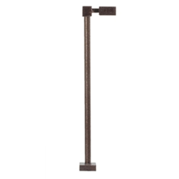 Atlas 70000201 - SINGLE ARM SQUARE LIGHT, BRONZE, 15FT, WARM LED [3-PACK]  - HO Scale