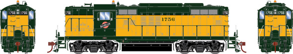 PRE-ORDER - Athearn Genesis 82830 - EMD GP9 w/ Tsunami2 DCC & Sound Chicago & Northwestern (CNW) 1756 - HO Scale