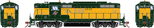 PRE-ORDER - Athearn Genesis 82728 - EMD GP9 Chicago & Northwestern (CNW) 1737 - HO Scale