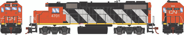 PRE-ORDER - Athearn RTR 72204 - EMD GP38-2 Canadian National (CN) 4701 - HO Scale