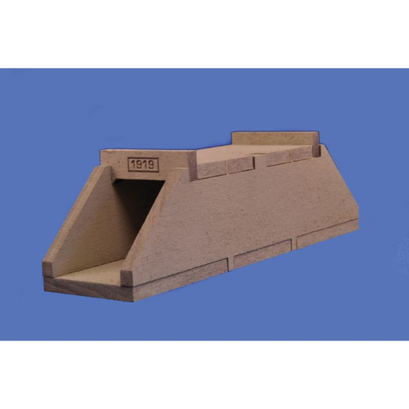 Blair Line 2807 - Concrete Box Culvert -- 3-7/8 x 1 x 1"  9.8 x 2.5 x 2.5cm   - HO Scale Kit