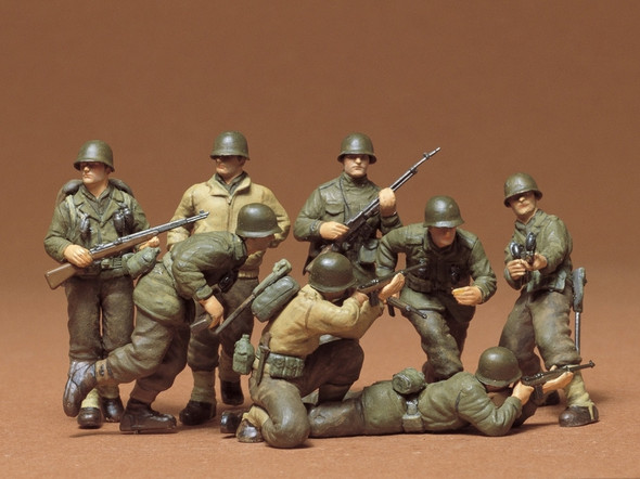 Tamiya - 32552 1/48 US WWII Infantry at Rest