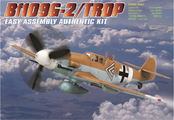 Hobby Boss 80224 - Bf109G-2/TROP Germany  - 1:72 Scale Kit