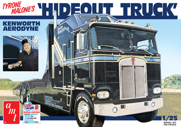 AMT 1158 - Hideout Transporter kenworth (Tyrone Malone)  - 1:25 Scale Kit