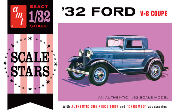 AMT 1181 - 1932 Ford Scale Stars  - 1:32 Scale Kit
