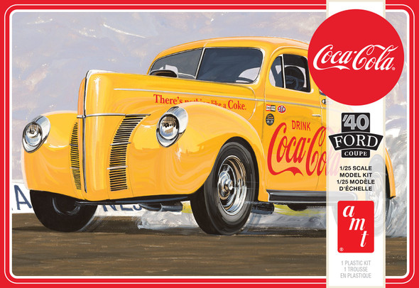 AMT 1346M - 1940 Ford Coupe Coca Cola  - 1:25 Scale Kit