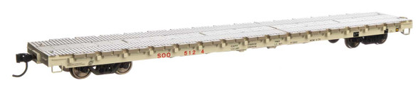 Walthers Mainline 910-5408 - 60' Pullman-Standard Flatcar Soo Line (SOO) 5124 - HO Scale