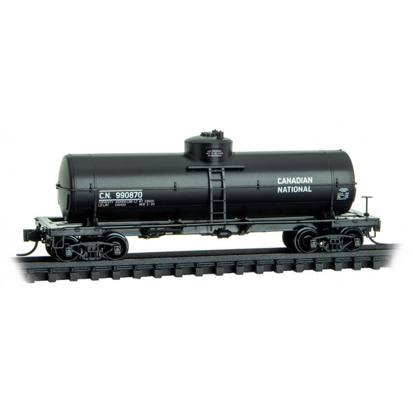 Micro-Trains Line 06500316 - 39' ACF 12,000-gallon Tank Canadian National (CN) 990870 - N Scale