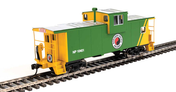 Walthers Mainline 910-8718 - International Extended Wide-Vision Caboose Northern Pacific (NP) 10401 - HO Scale