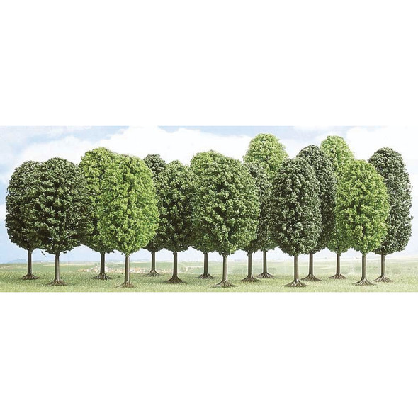 Busch 6485 - Deciduous Trees 15pc   -