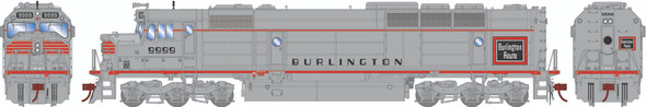 PRE-ORDER - Athearn Genesis 18289 - EMD FP45 Chicago, Burlington & Quincy (CB&Q) 9999 - HO Scale