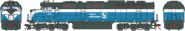 PRE-ORDER - Athearn Genesis 18381 - EMD F45 w/ Tsunami2 DCC & Sound Great Northern (GN) 434 - HO Scale