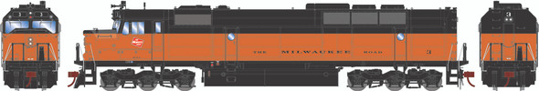 PRE-ORDER - Athearn Genesis 18386 - EMD FP45 w/ Tsunami2 DCC & Sound Milwaukee Road (MILW) 3 - HO Scale