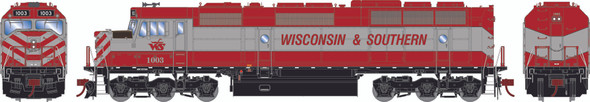 PRE-ORDER - Athearn 19085 - EMD F45 Wisconsin and Southern (WSOR) 1003 - N Scale