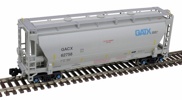 Atlas 50006222 - Trinity 3230 Pressure Differential Covered Hopper General American (GACX) 62766 - N Scale