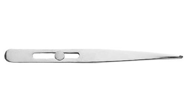 Excel 30411 - Stainless Steel Tweezers 4-3/4" Slide Lock Pointed, Carded