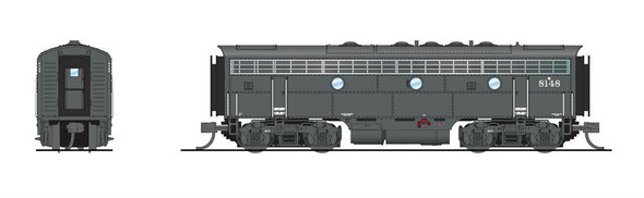 Broadway Limited 9093 - EMD F7B (STEALTH SERIES) Southern Pacific (SP) 8192 - N Scale