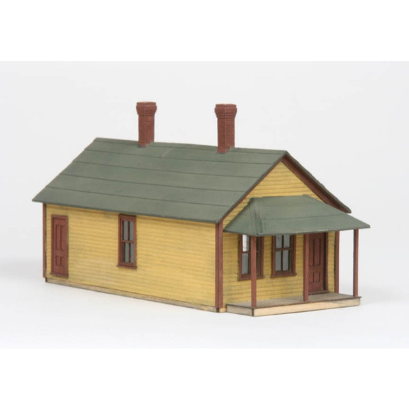 American Model Builders 129 - One Story Section House - HO Scale Kit