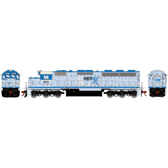 Athearn Genesis 65814 - EMD SD45-2 w/ Tsunami2 DCC & Sound Helm Atlantic (HATX) 913 - HO Scale