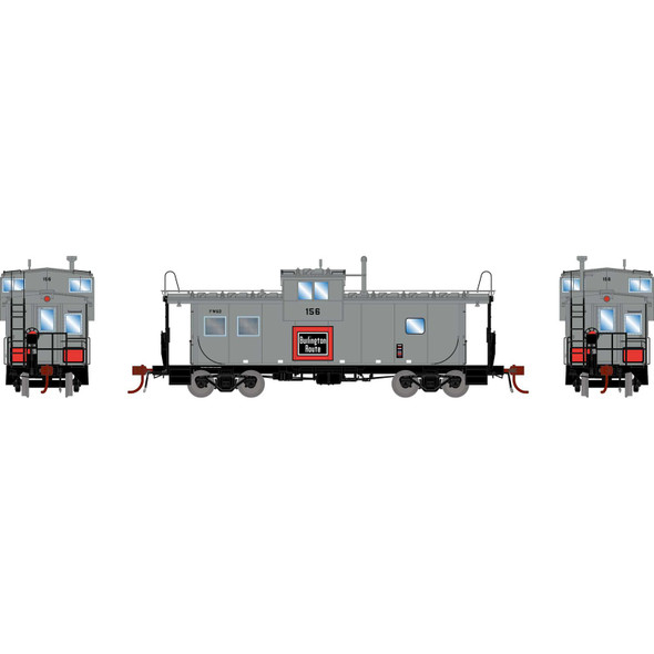 Athearn Genesis 78571 - ICC Caboose w/ Lights Ft Worth and Denver (FW&D) 156 - HO Scale