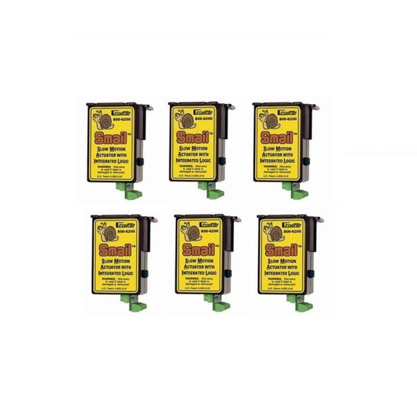 Circuitron 800-6206TB - 6 pack SMAIL, Slow Motion Actuator w/ Terminal Block- DCC Equipped