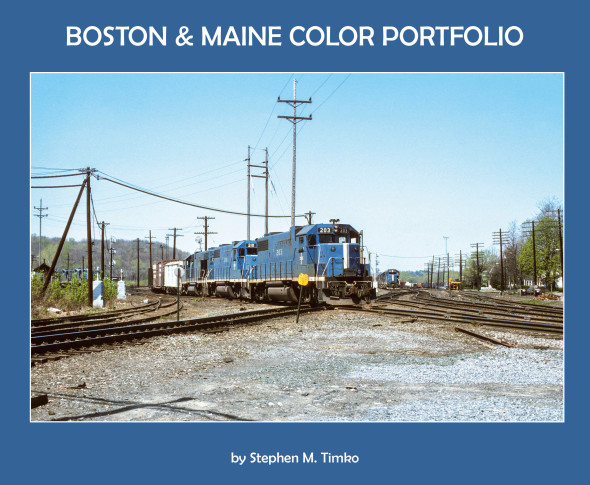 Morning Sun Books 8193 - Boston & Maine Color Portfolio (Softcover)