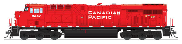 PRE-ORDER: Broadway Limited 8536 - GE ES44AC w/ Paragon4 Sound/DC/DCC Canadian Pacific (CP) 9357 - HO Scale
