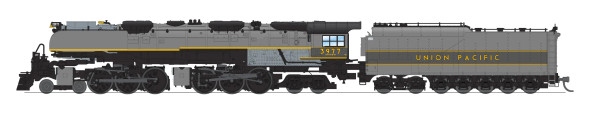 PRE-ORDER: Broadway Limited 6985 - ALCO 4-6-6-4 Challenger w/ Paragon4 Sound/DC/DCC/Smoke Union Pacific (UP) 3977 - N Scale