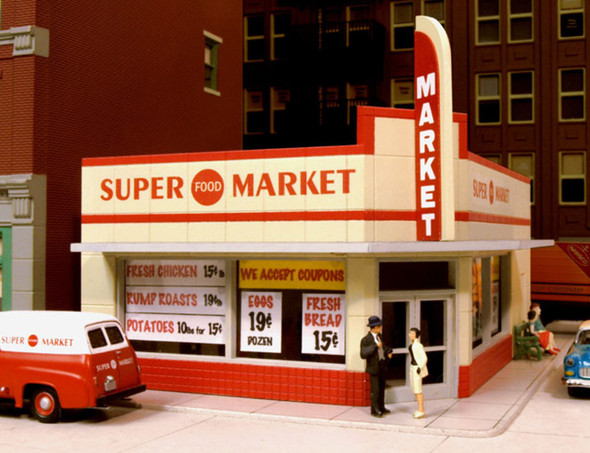 City Classics 114 - West End Market Kit - HO Scale