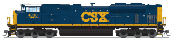 PRE-ORDER: Broadway Limited 8676 - EMD SD70ACe w/ Paragon4 Sound/DC/DCC/Smoke CSX (CSXT) 4838 - HO Scale