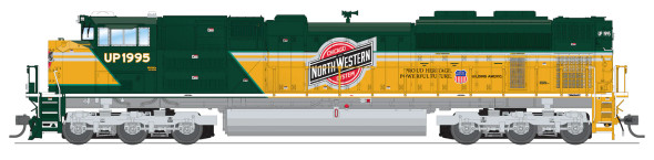 PRE-ORDER: Broadway Limited 8687 - EMD SD70ACe w/ Paragon4 Sound/DC/DCC/Smoke Union Pacific (UP) 1995 - HO Scale