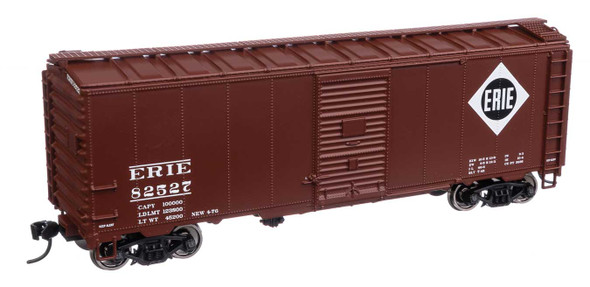 Walthers Mainline 910-1355 - 40' AAR 1944 Boxcar Erie Railroad (ERIE) 82527 - HO Scale