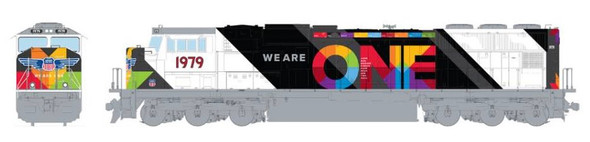 Kato 176-1979-DCC - EMD SD70M w/ DCC Union Pacific (UP) 1979 - N Scale