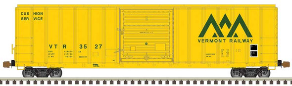 Atlas 20006210 - FMC 5077 Single Door Box Car Vermont Railway (VTR) 3527 - HO Scale