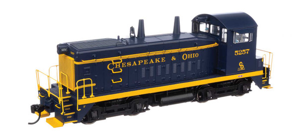 Walthers Proto 920-41502 - EMD SW9 w/ LokSound 5 Sound & DCC Chesapeake & Ohio (C&O) 5257 - HO Scale