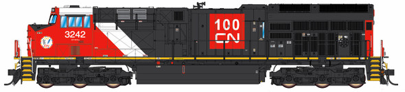 InterMountain 497108-02 - GE ET44AC (Tier 4 GEVO) w/ DCC Canadian National (CN) 3221 - HO Scale