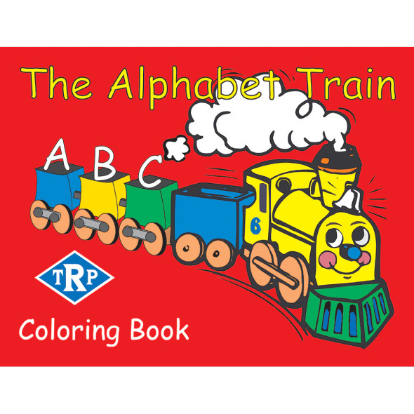 White River Productions TRP-ATCB - The Alphabet Train Coloring Book