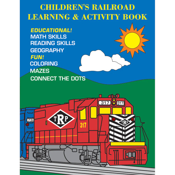 White River Productions TRP-CLRA - Children's Railroad Learning & Activity Book