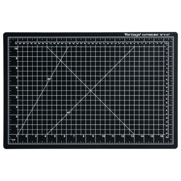 Dahle Cutting Mat,18x12 In,Blue Vantage 10691