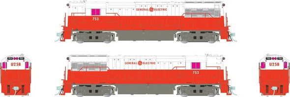 Rapido 35032 - GE U25B DC Silent General Electric Demonstrator (GECX) 753 - HO Scale