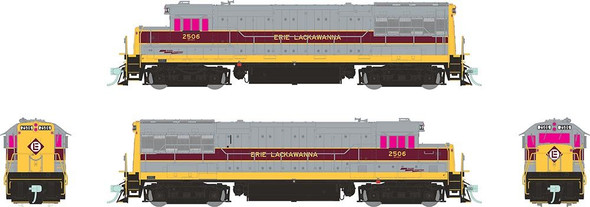 Rapido 35009 - GE U25B DC Silent Erie Lackawanna (EL) 2501 - HO Scale