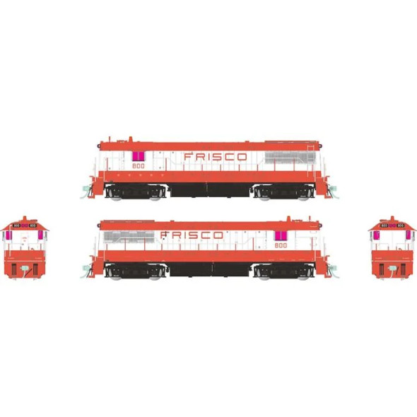 Rapido 35026 - GE U25B DC Silent St Louis - San Francisco (SLSF) 802 - HO Scale