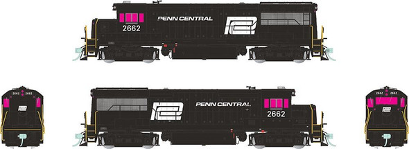 Rapido 35517 - GE U25B w/ DCC and Sound Penn Central (PC) 2662 - HO Scale