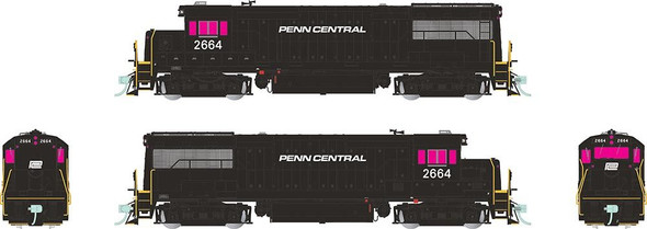 Rapido 35518 - GE U25B w/ DCC and Sound Penn Central (PC) 2664 - HO Scale