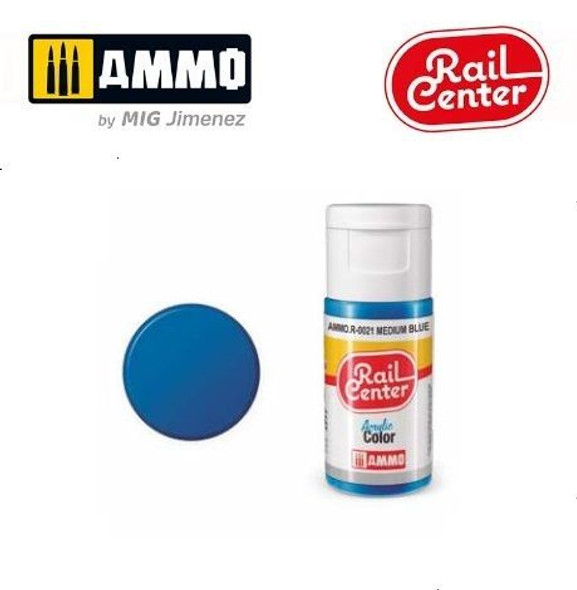 AMMO by Mig R-0021 - Medium Blue  (15 Ml)