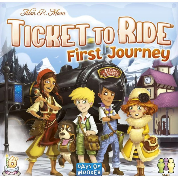 Days of Wonder DO7227 - Ticket to Ride: First Journey Europe